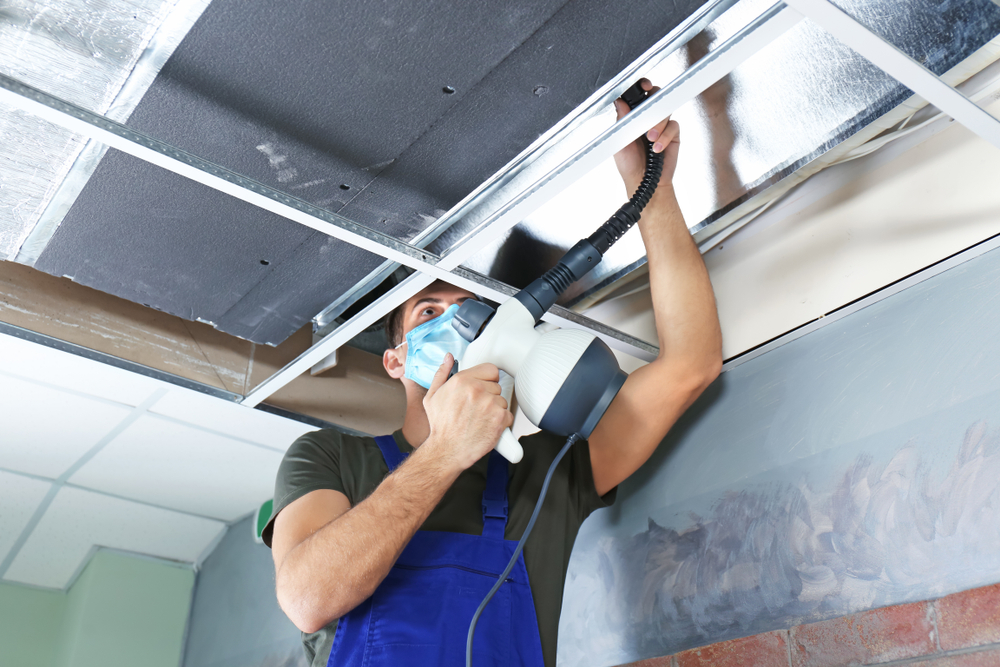 duct sanitizing for laboratories